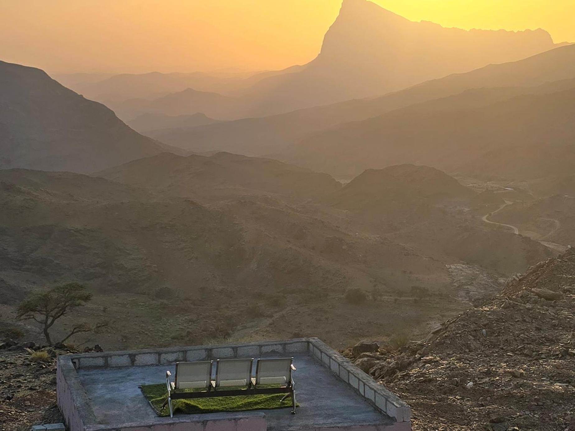 Villa Jabal Shams Bayt Kawakib Misfāh Exterior foto
